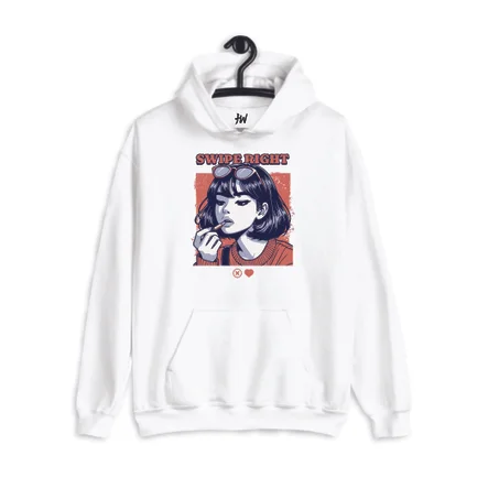 Swipe right Hoodie – Premium Streetwear Fit