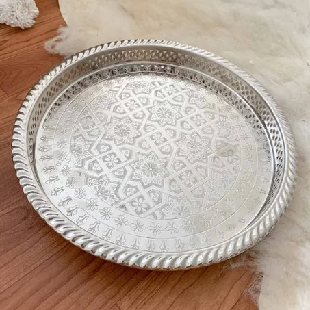 Plateau à thé marocain  fait à la main