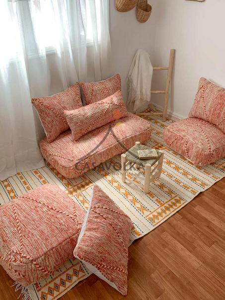 Salon Marocain Traditionnel  TACINAT( Non Rembourré )