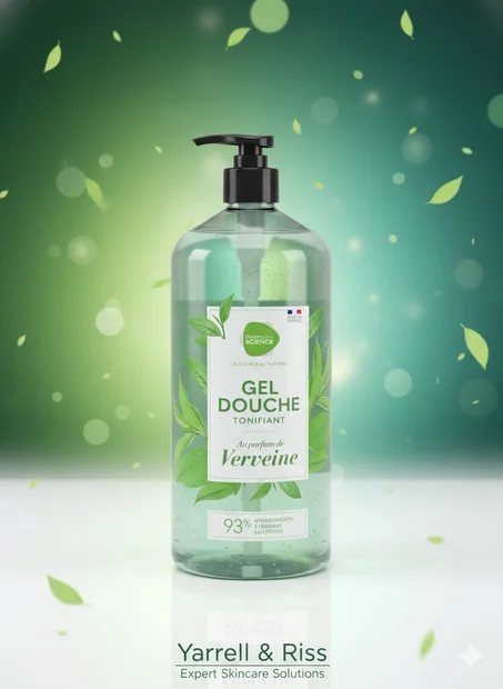 Gel Douche Tonifiant à la Verveine – Pharmascience ✨ Fraîcheur revitalisante et énergie au quotidien