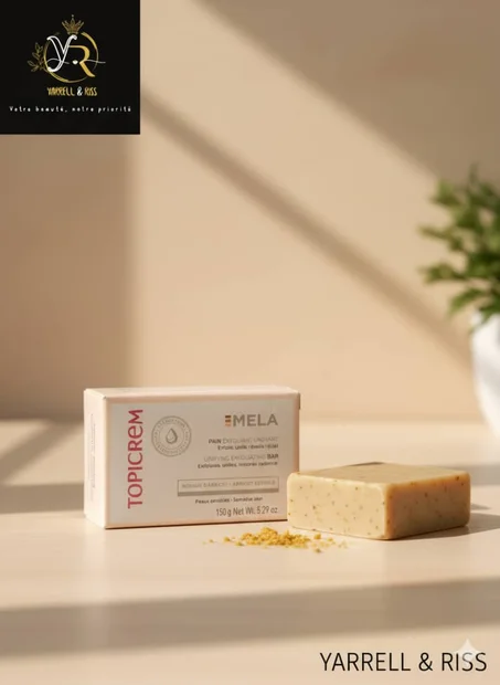 Savon Dur TOPICREM MELA ✨ Nettoyage doux et éclat du teint au quotidien