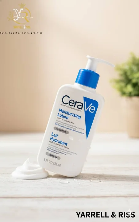 Lait Hydratant CeraVe – Visage & Corps ✨ Hydratation longue durée et réparation de la barrière cutanée