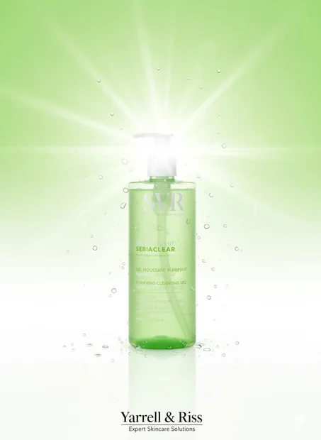 SVR Sebiaclear Gel Moussant ✨ Nettoyage purifiant et respect de la peau à tendance acnéique