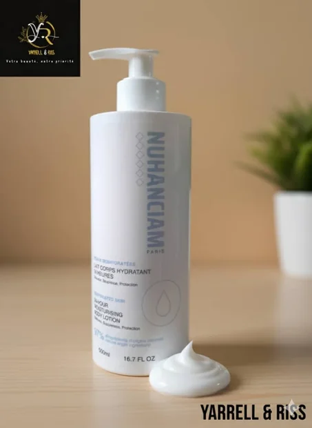 Lait Corps Hydratant 24H – NUHANCIAM Paris ✨ Hydratation continue, confort et éclat de la peau