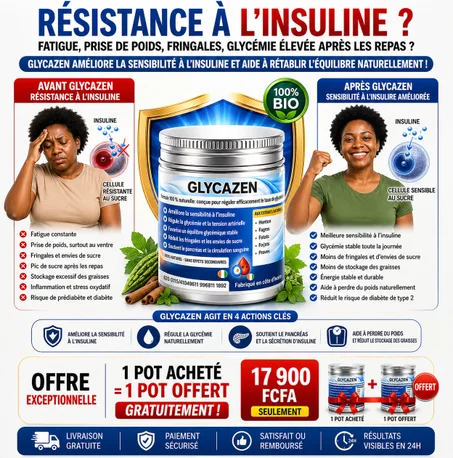 GLYCAZEN : Détoxifiez votre corps et stabilisez durablement votre glycémie et votre tension artérielle en 3 jours seulement, en toute sécurité