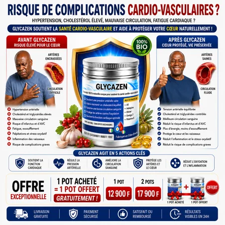 GLYCAZEN : Détoxifiez votre corps et stabilisez durablement votre glycémie et votre tension artérielle en 3 jours seulement, en toute sécurité. (copy)