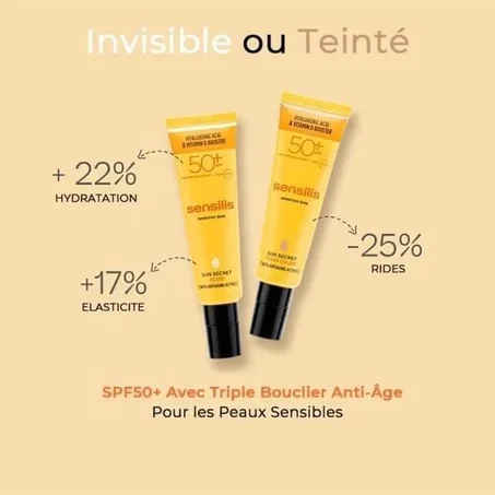 SENSILIS SUN SECRET ULTRALEGER CRÈME SPF 50+ 40ML
