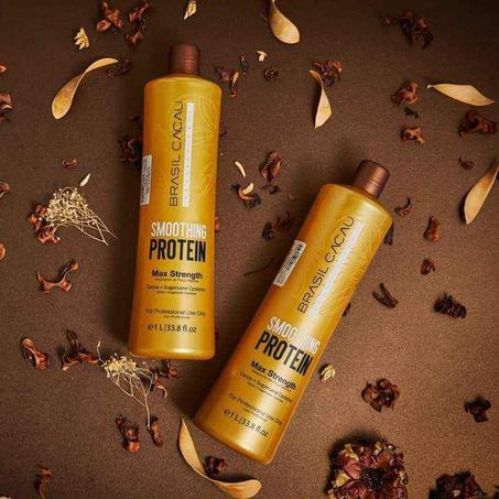 Smoothing Protein : Brasil Cacau Lissage Brésilien  1Litre + ​​❇️​ un lisseur céramique gratuit ​​❇️​