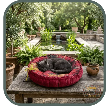 Coussin pour grand chat ou petit chien
