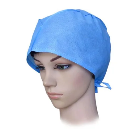 Calot médical à lacets Bleu / SUMBOW