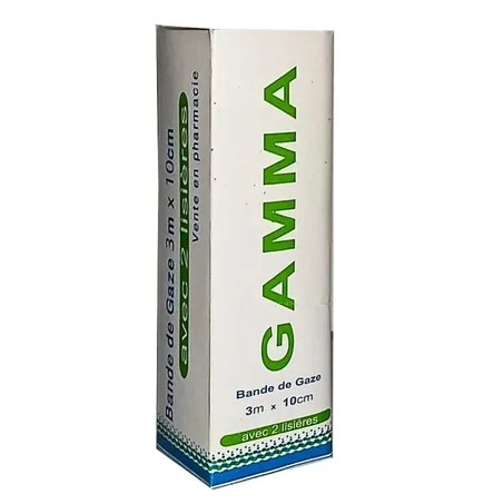 GAMMA BANDE DE GAZE 3mx10cm