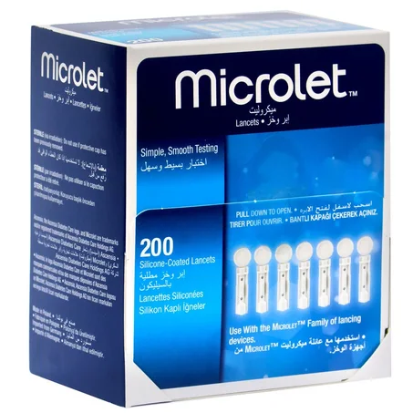 Lancettes Ascencia Microlet / Ascensia