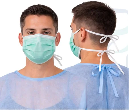 Masque chirurgical avec lacet VITAL CARE 25