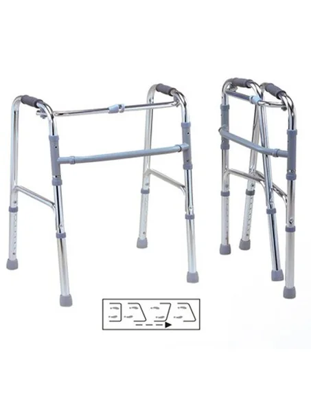 Déambulateur standard en aluminium pour adulte