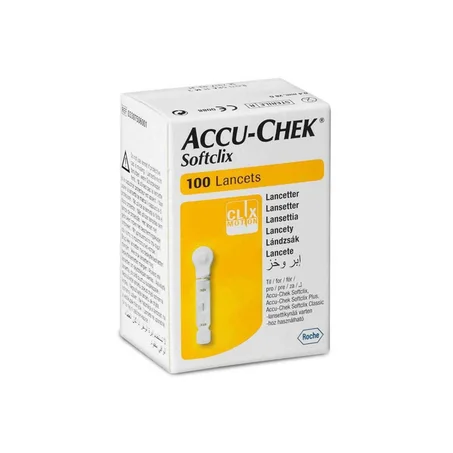 ACCU-CHEK SOFTCLIX LANCETTES 100