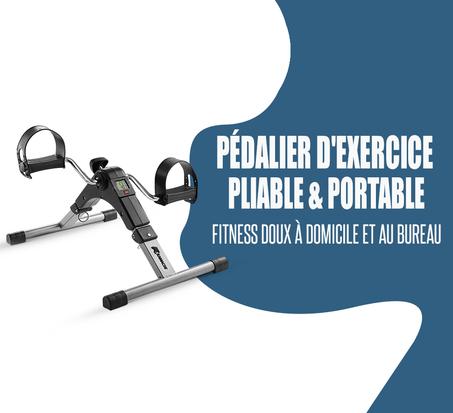 Pédalier d'Exercice Numérique Pliable et Portable