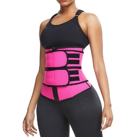 Gaine de Sudation Double Ceinture – Taille de Rêve & Ventre Plat Instantané