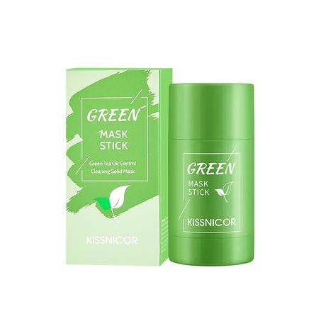 "Green Mask Stick – Nettoyant visage au thé vert | Purifie, hydrate & réduit les imperfections"