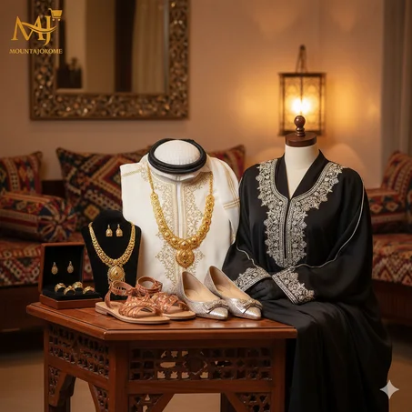 الملابس والأحذية والمجوهرات