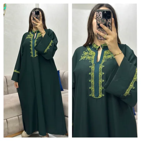 💙 قفطان بالكول – ستايل أوفيسي أنيق