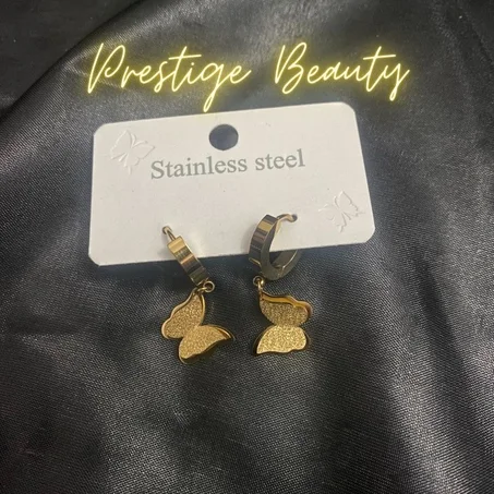 Boucle d'oreille acier inoxydable