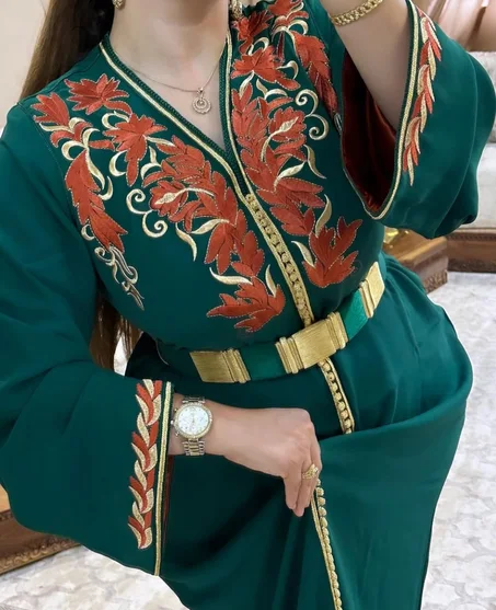 قفطان بالمضمة