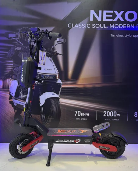 Trottinette Électrique HEZZO GT06 PRO 1200W – Autonomie 50KM ⚡
