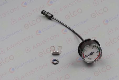 MANOMETRE 0-4 BAR D27MM KPL CHAUDIERE ALIXIA ULTRA