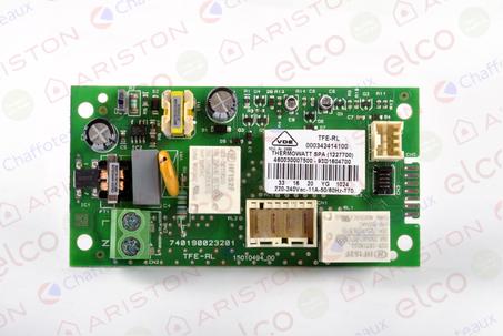 CARTE ELECTRONIQUE CHAUFFE EAU ARISTON VELIS EVO 50, 80, 100 L