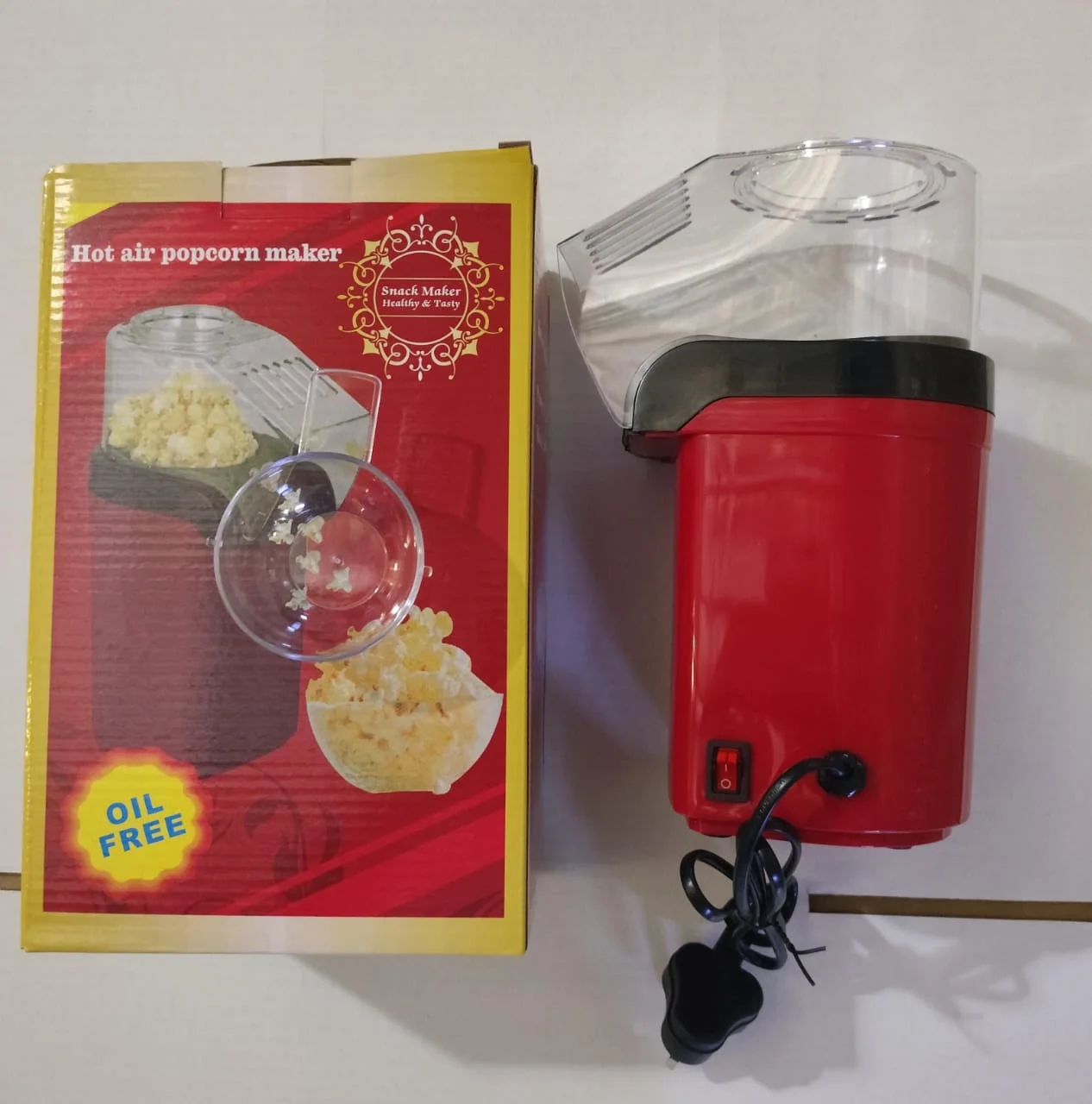 Household Popcorn Making Machine آلة صنع الفشار المنزلية