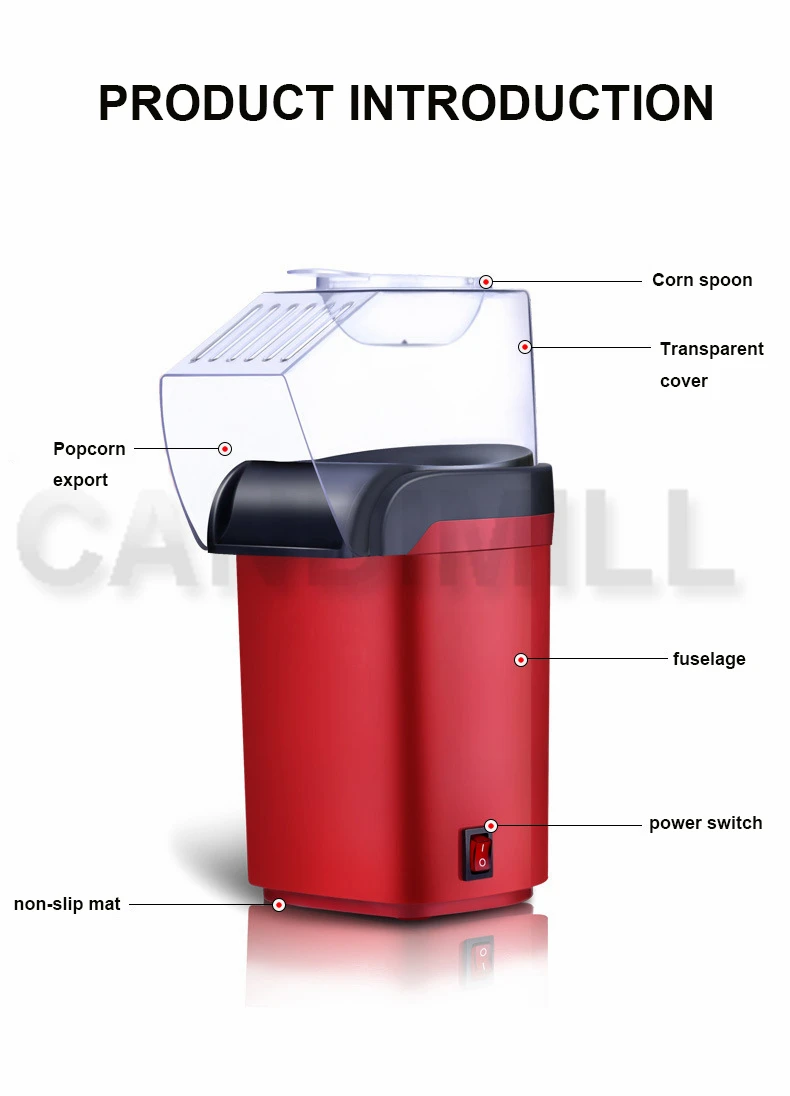 Household Popcorn Making Machine آلة صنع الفشار المنزلية