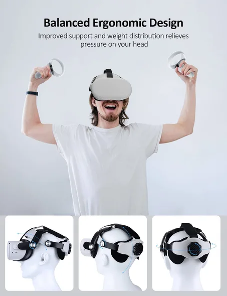 NexiGo Head Strap for Oculus Quest 2