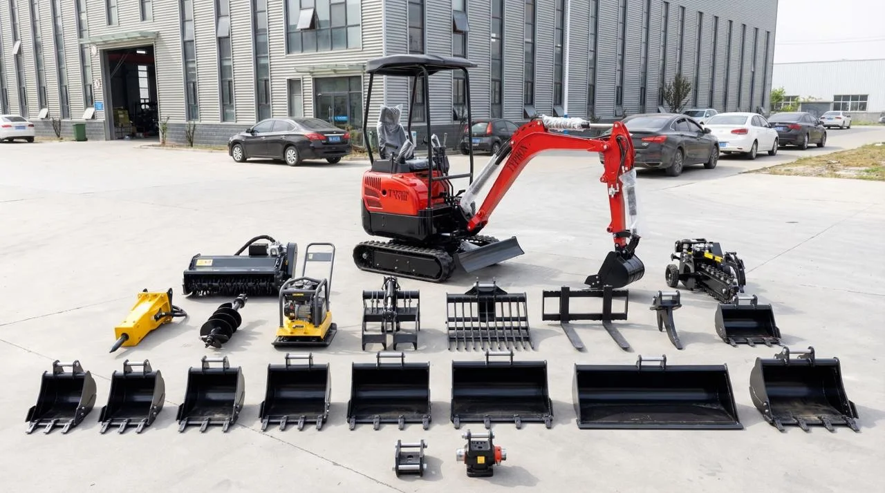 4,000 lbs Terror XVIII Mini Excavator, EPA Certified KUBOTA D902 Diesel Machine