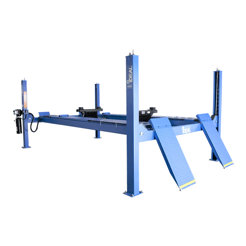 iDEAL FP14KAC-X 14K-4 Post Alignment Lift 182.5" WB (Closed Front / Cable Pull)