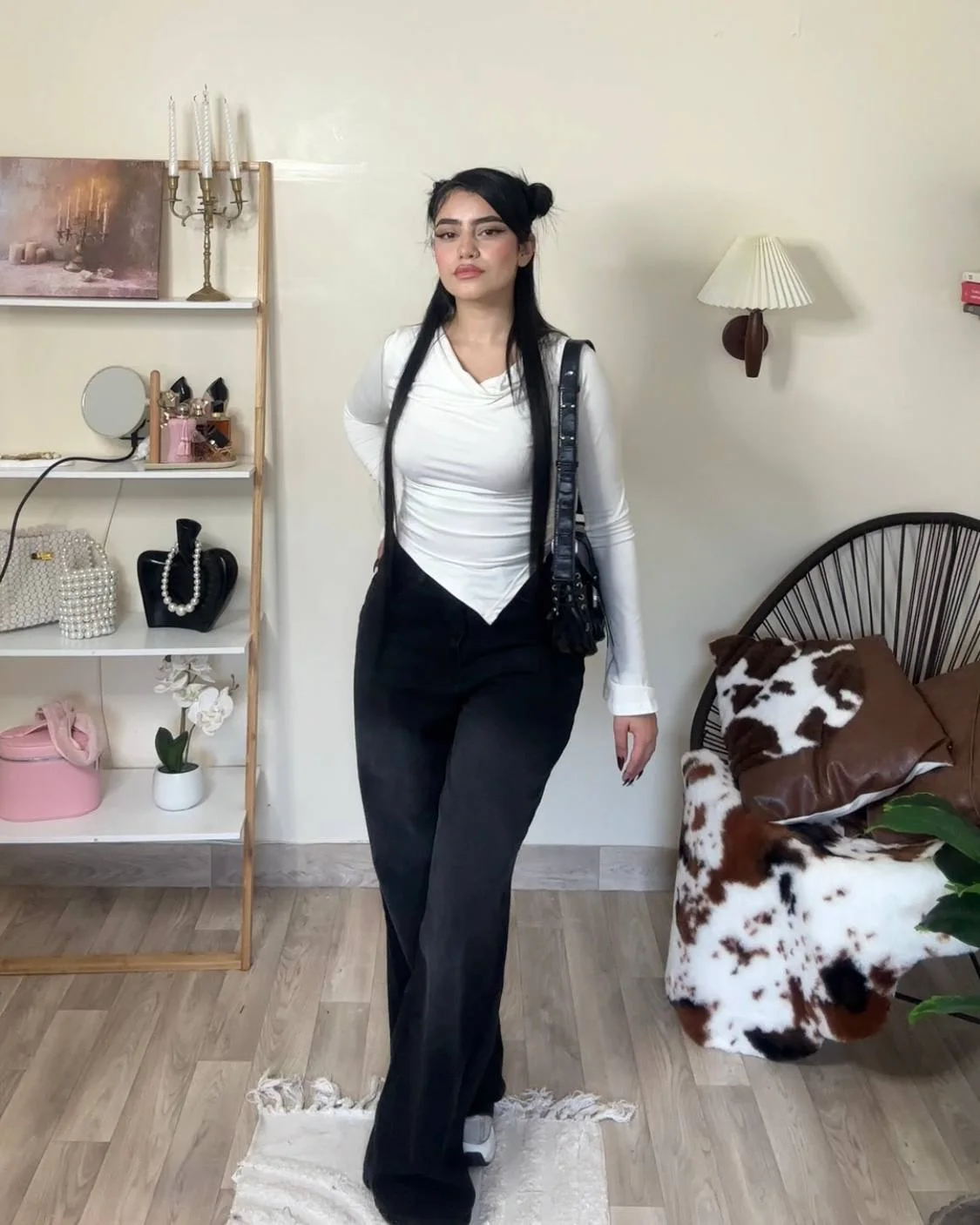 Baggy Wide Leg Denim Jeans