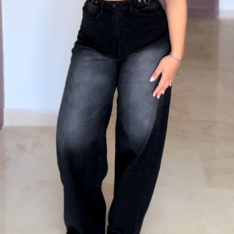 Black Wide Leg jeans