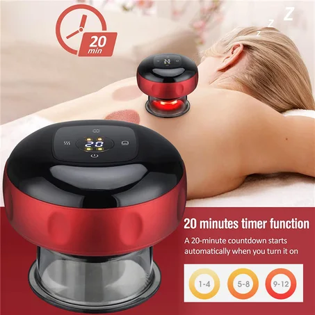Electric cupping massager -مدلك الحجامة الكهربائي