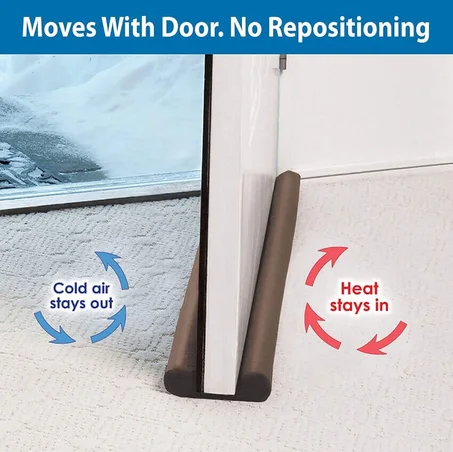 Bas de porte double isolant