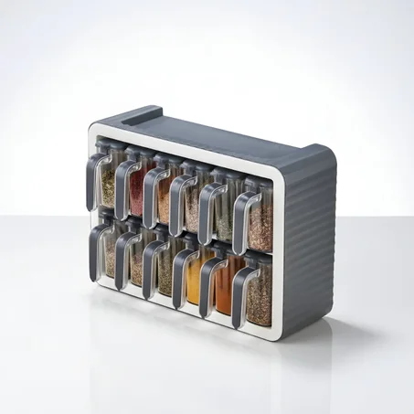 منظم التوابل متعدد العلب