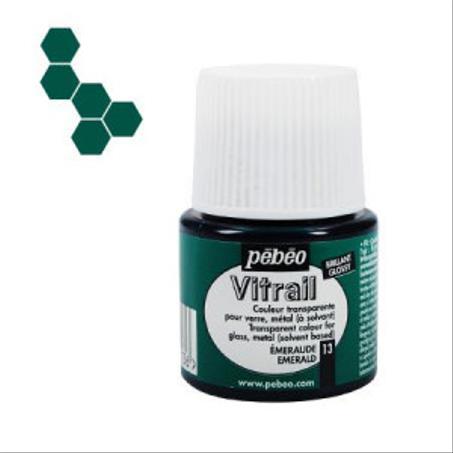 VITRAIL 13 PEBEO EMRAUDE 45ML