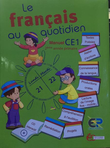 LE FRANCAIS AU QUOTIDIEN CE1 - MANUEL