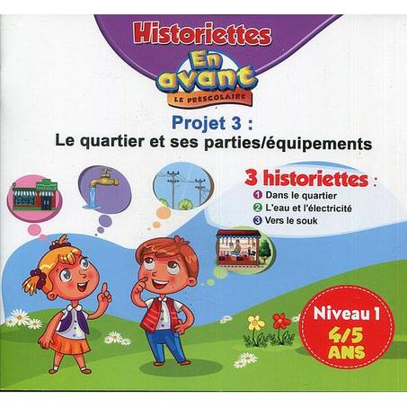 STORIETTES EN AVANT 4/5 PROJET 3
