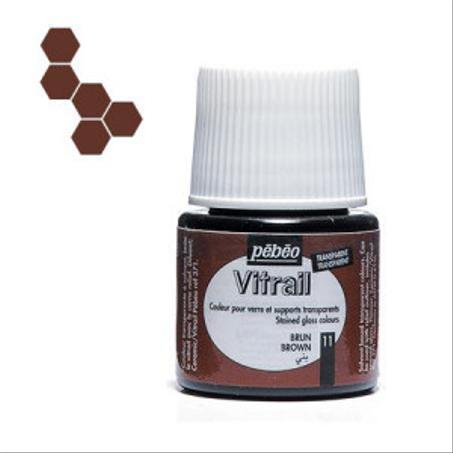 VITRAIL 11 PEBEO BRUN 45ML
