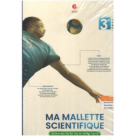 Ma Malette Scientifique 3AC SVT (Le Manuel+Le Cahier de classe+Le Cahier d'activités)