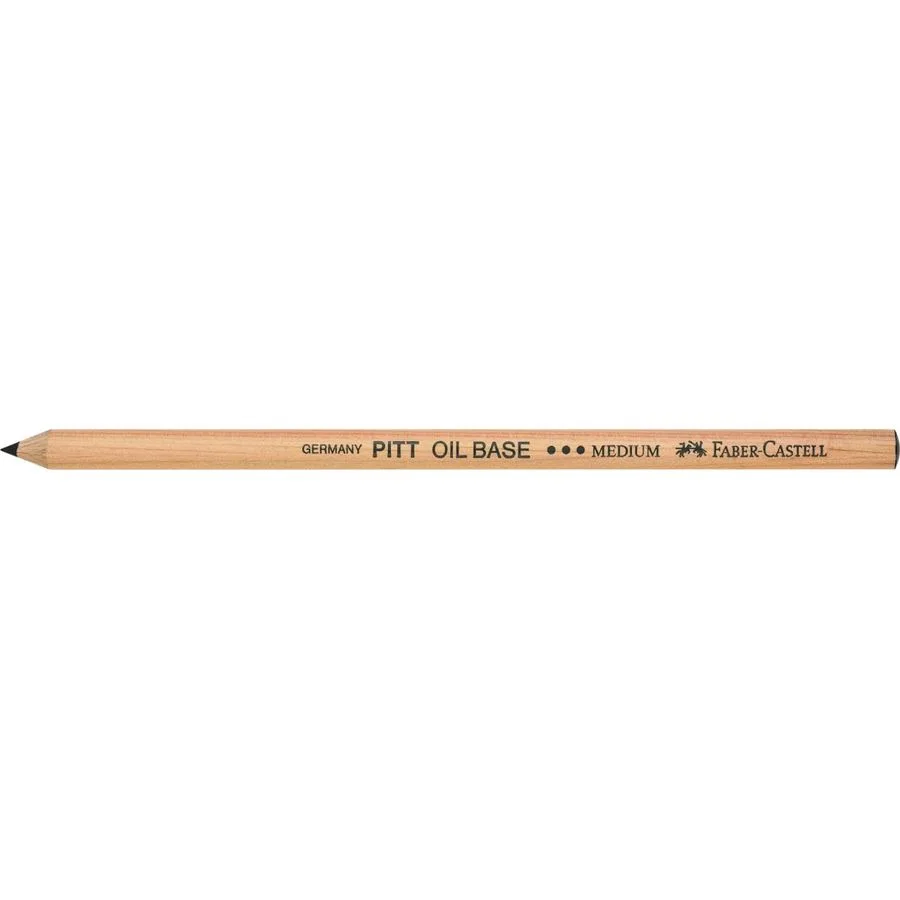 CRAYON PITT NOIR MOYEN  FABER CASTELL - Vue 3