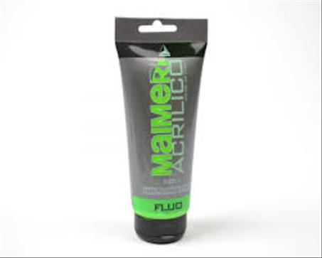 MAIMERI 326 ACRILIQUE FLUORESCENT VERT  200 ML MADE IN ITALY