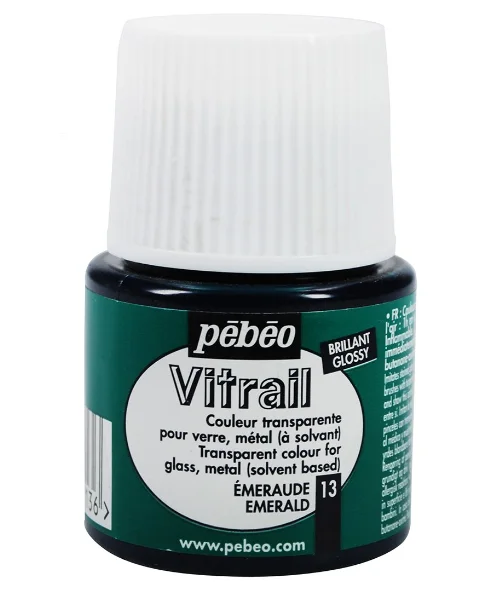 VITRAIL 13 PEBEO EMRAUDE 45ML - Vue 3