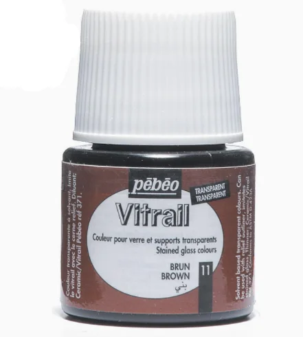 VITRAIL 11 PEBEO BRUN 45ML - Vue 3