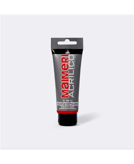 MAIMERI 256 ACRILIQUE ROUGE PRIMAIRE 200 ML MADE IN ITALY