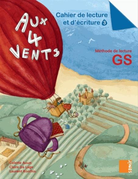 AUX 4 Vents GS - Cahier de lecture et d'écriture 3